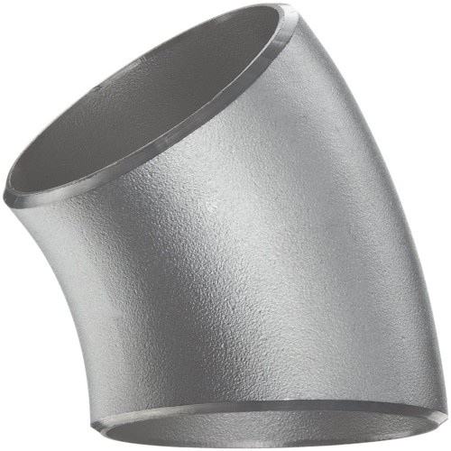 Kolano nierdzewne 45 stopni bez szwu DN150 fi 168,3 mm x 4,5 mm gatunek stali 1.4541/321