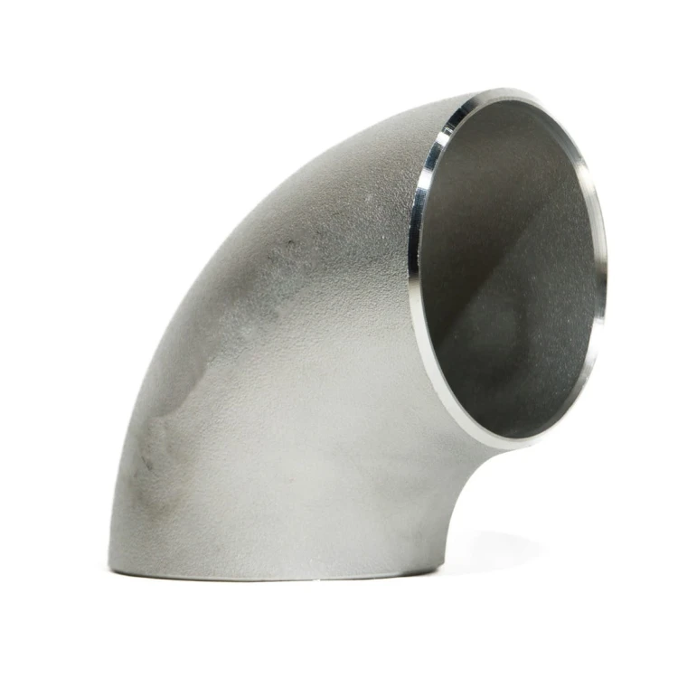 Cot din oțel inoxidabil rezistent la acid fără sudură 90° 1D (Typ 2) DN65 76,1 mm x 2,9 mm material 1.4541 / 321