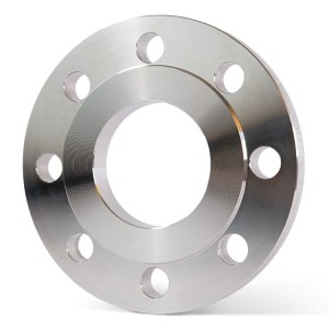 Flanșă plată forjată din oțel inoxidabil rezistent la acid DN125 139,7 mm PN10/16 (EN1092-1/01B) material 1.4401 / 316 / 1.4404 / 316L