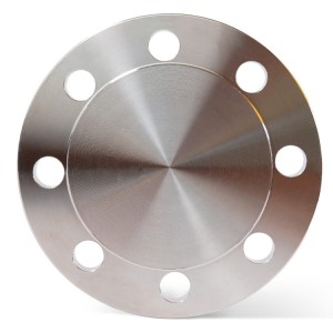 Flanșă oarba forjată din oțel inoxidabil rezistent la acid DN125 139,7 mm PN10/16 (EN1092-1/05A) material 1.4541 / 321